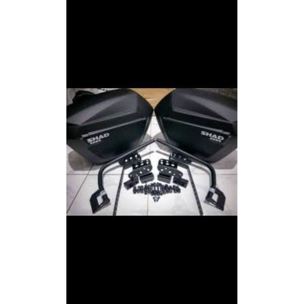 sidebox shad sh23/side box shad sh23+bracket original shad