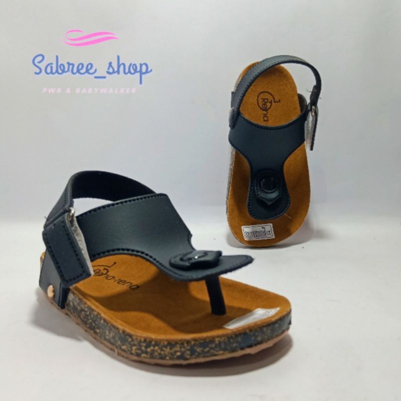 Sandal sepatu anak laki-laki/ keren ( putih/hitam)