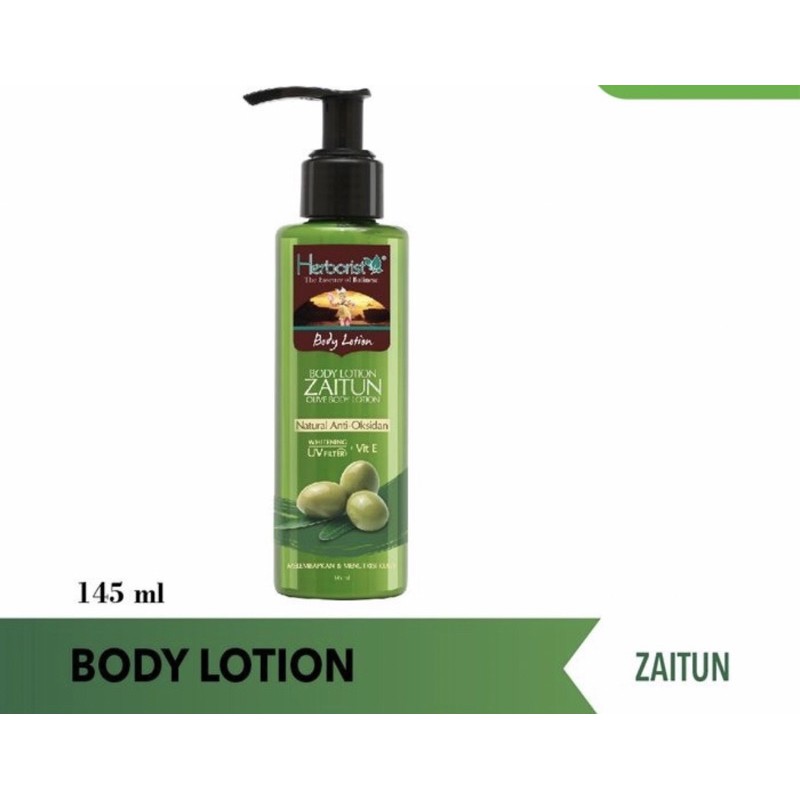 Herborist body lotion zaitun 145 ml ( melembabkan kulit )