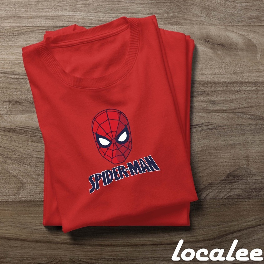 SPIDERMAN TSHIRT/ SPIDERMAN RED TSHIRT/ KAOS SUPERHERO SPIDERMAN/ KAOS PROMO SPIDERMAN