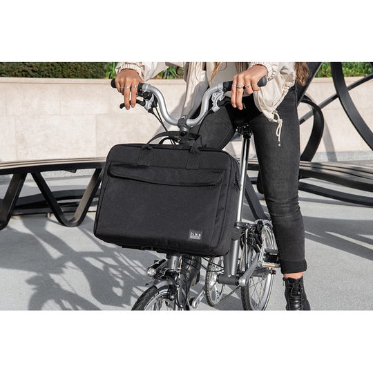 Tas Sepeda - BROMPTON METRO CITY BAG MEDIUM - BLACK