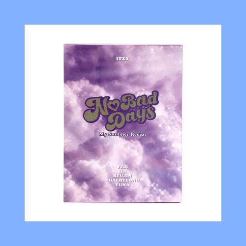 ITZY MY SUMMER RECIPE / NO BAD DAYS AUGUST LIMITED MONTHLY KIT OFFICIAL - ITZY OFFICIAL MERCH