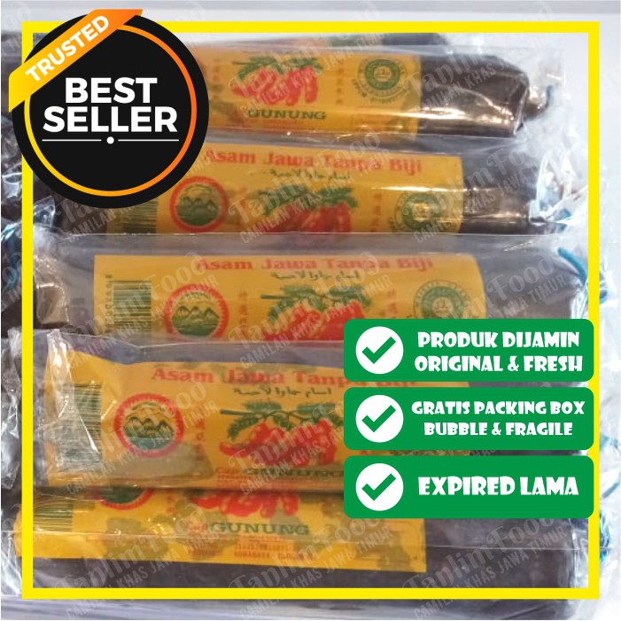 Asam Jawa Tanpa Biji Cap Gunung - 150gr