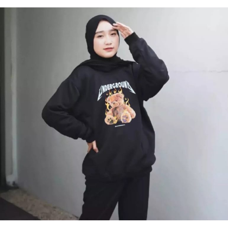 Promo Sweater Boneka Undergroun Wanita Dan Pria Dewasa Terbaru
