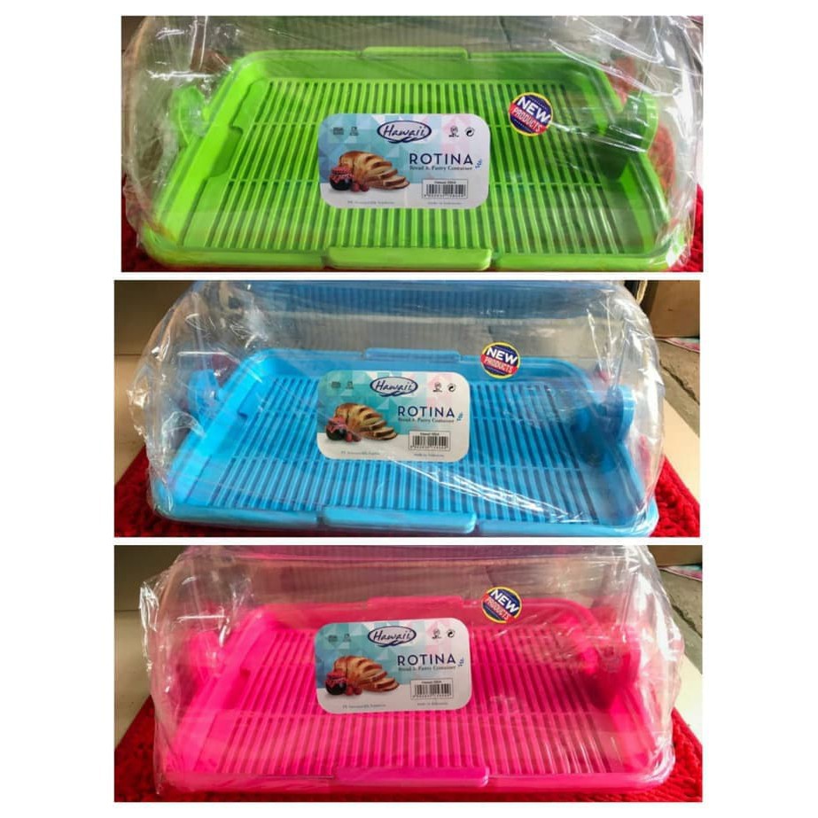 Jual Hawaii Tempat Roti And Kue Rotina Xl Ukuran Besar 5804 Shopee Indonesia 9250