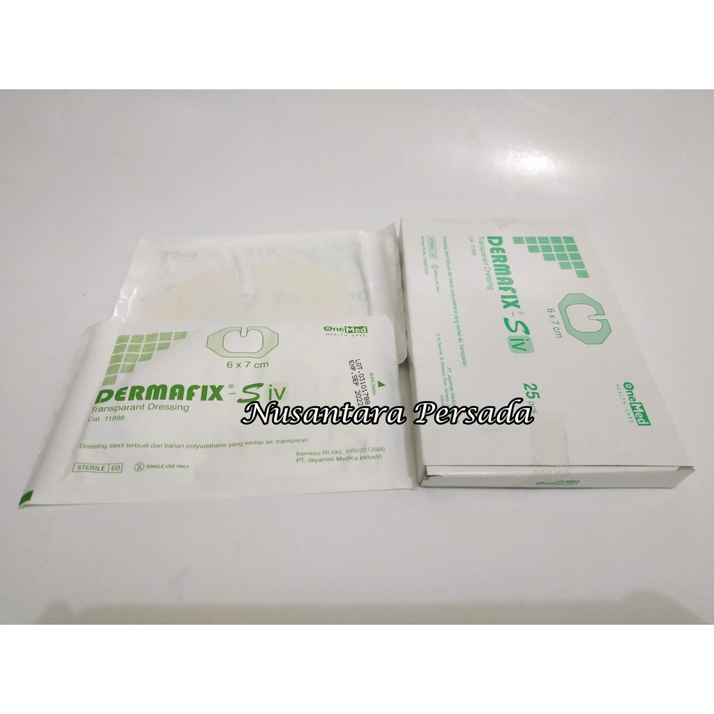 Jual Dermafix Onemed S Iv Plester Transparan Infus 6x7cm Onemed