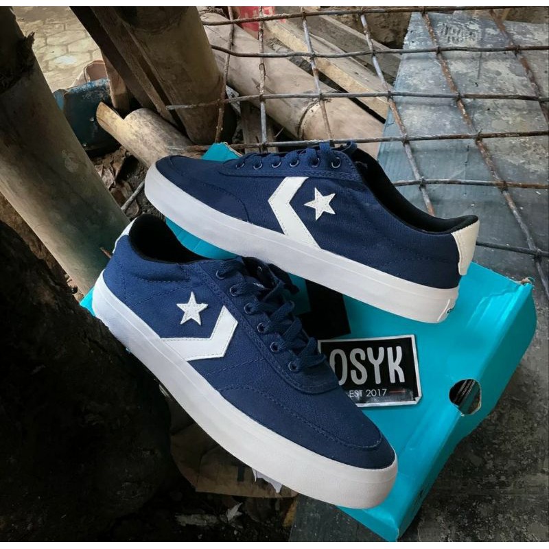 converse courtland navy