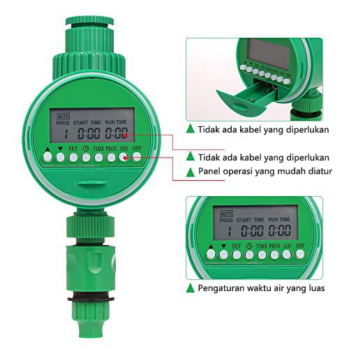 Pengatur Waktu Air Elektronik Otomatis, Pengatur Waktu Irigasi Taman, Pengontrol Air Tanaman Cerdas