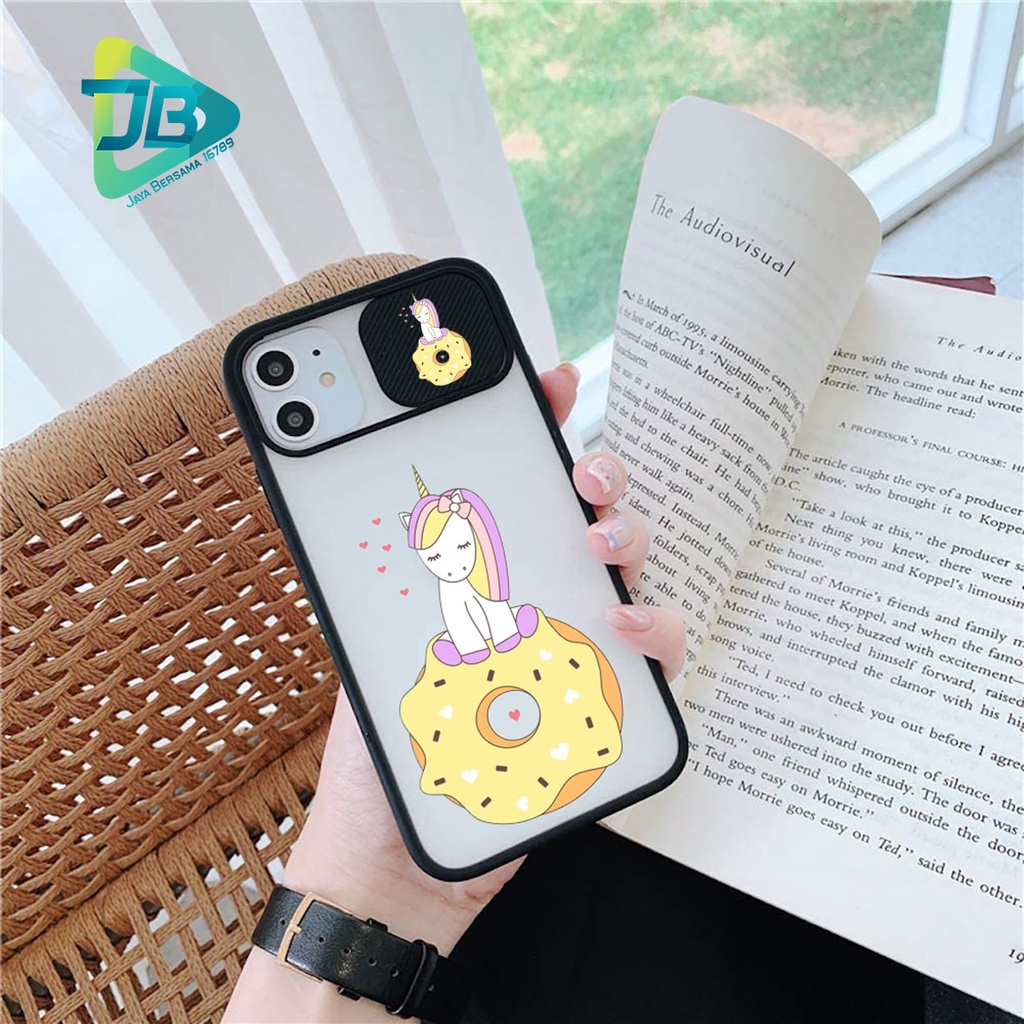 SOFTCASE SLIDE KAMERA UNICORN OPPO VIVO SAMSUNG XIAOMI REALME IPHONE ALL TYPE JB4978