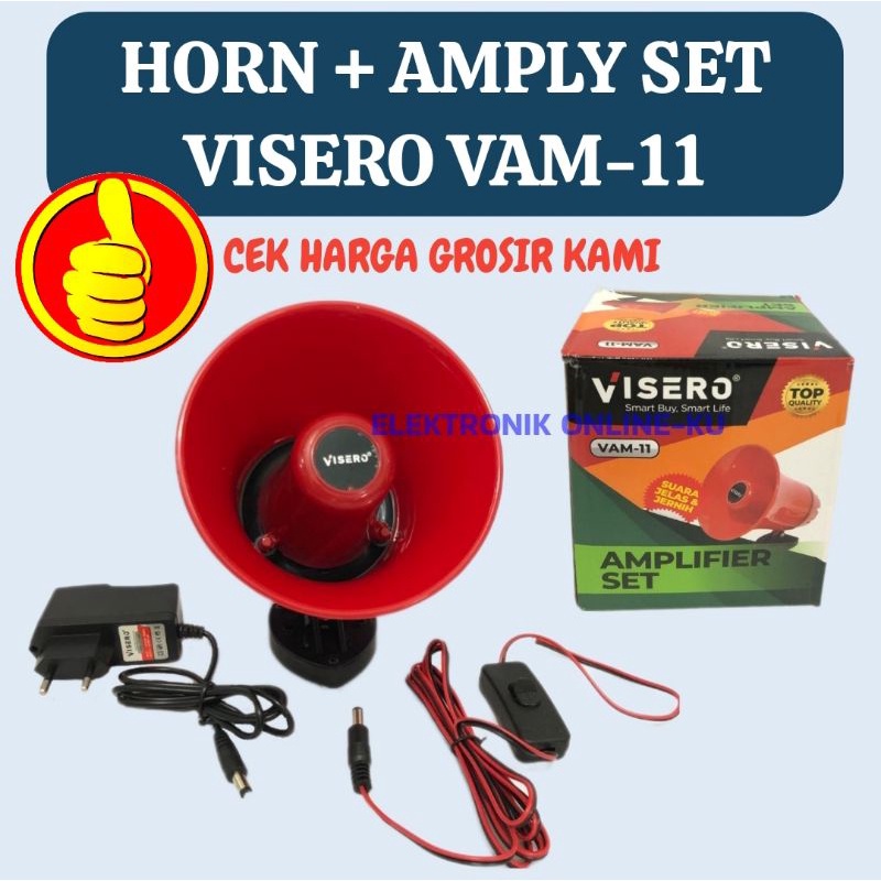 HORN + AMPLY SET VISERO VAM11