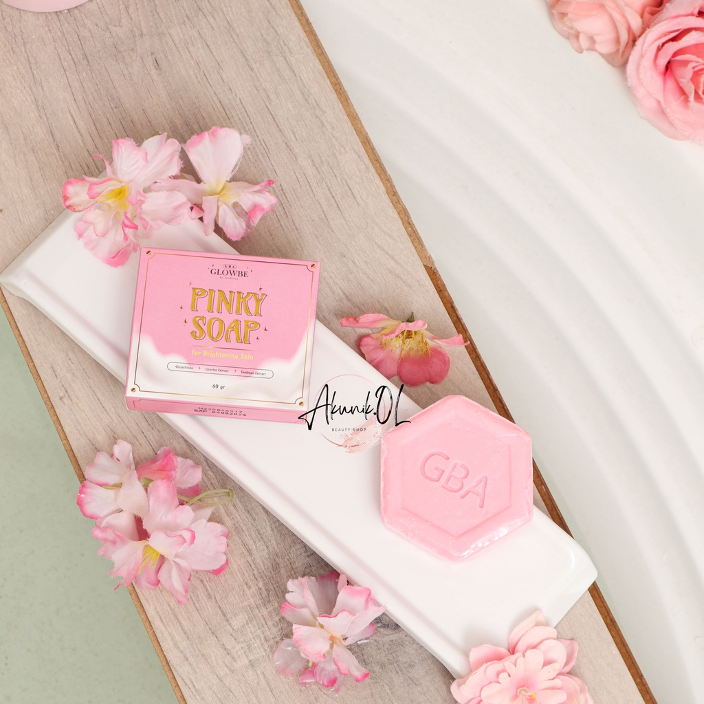 SABUN PENCERAH KULIT | Glowbe Pinky Soap For Brightening Skin glowbe