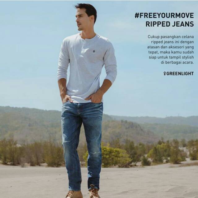 Celana jeans pria greenlight 0206 ORIGiNAL