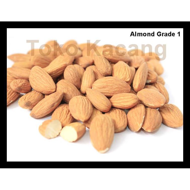 

Kacang Almond Kulit Ari Oven / Matang 500Gr Termurah