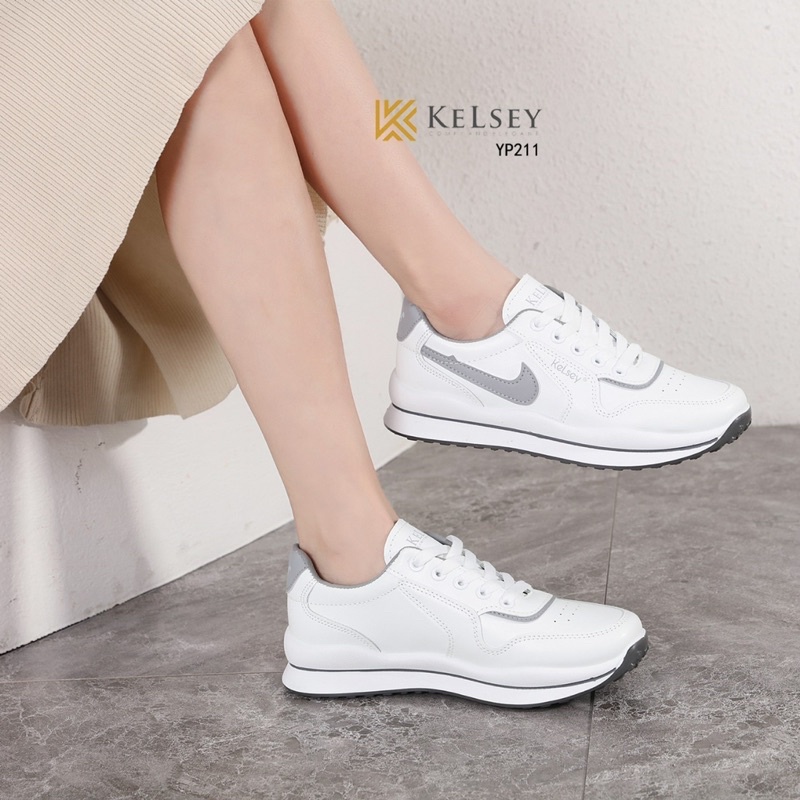 SEPATU SNEAKERS KELSEY YP211 SEPATU WANITA NYLON SNEAKERS CASUAL IMPORT