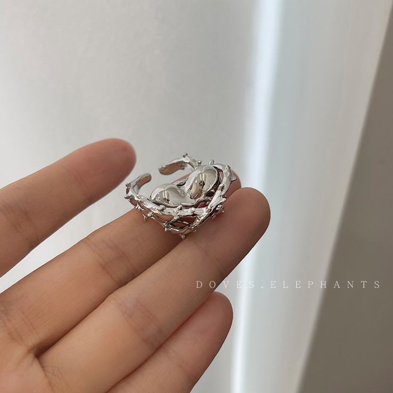 Cincin Desain Duri Hati Untuk Aksesoris