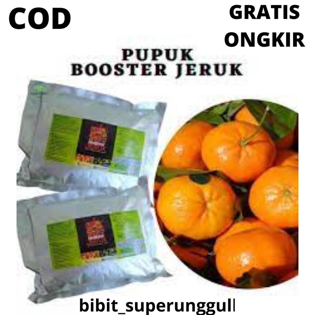 Pupuk Boster Perangsang Buah Jeruk Agar Cepat Berbuah Lebat Bisa COD