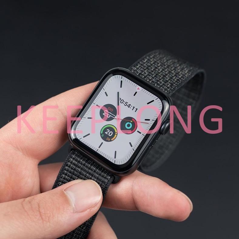 Smartwatch Sport Watch Nylon Band For Iwatch Series 7 6 5 4 3 2 1 SeHw22/Dt100/T55/T500+/Hw12/Hw18/H