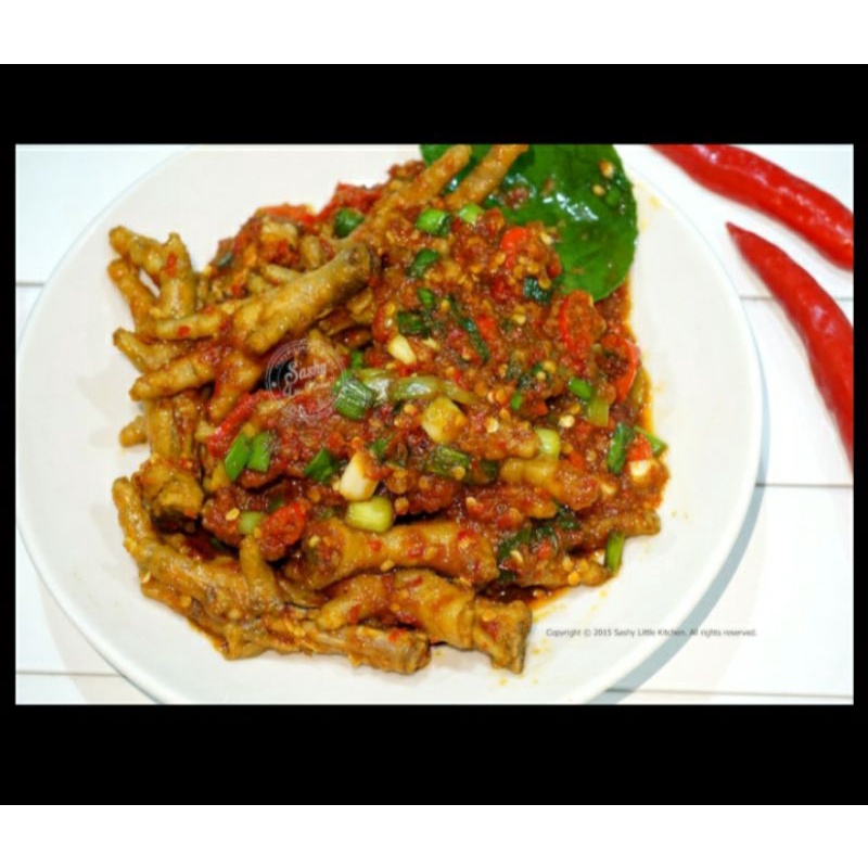 

ceker rica mercon pedas brt 430g