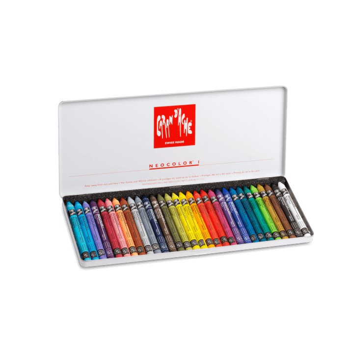 Carandache Wax Oil Pastel 30C Neocolor 1 | Wax Crayon