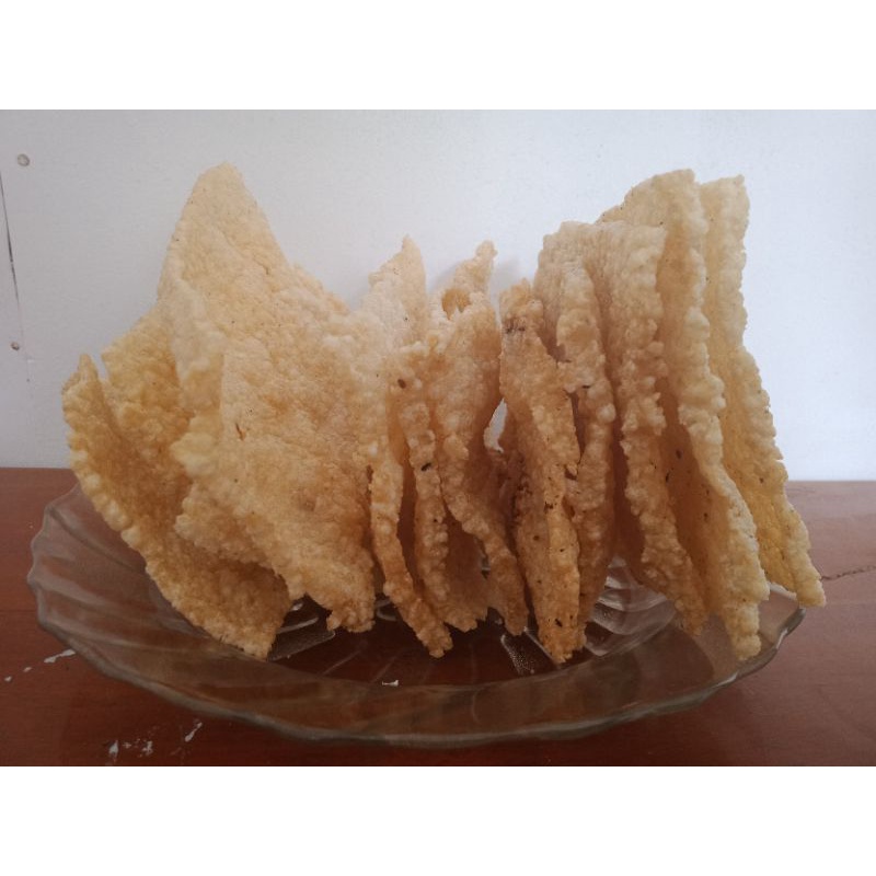 

kerupuk puli karak gendar/mentahan
