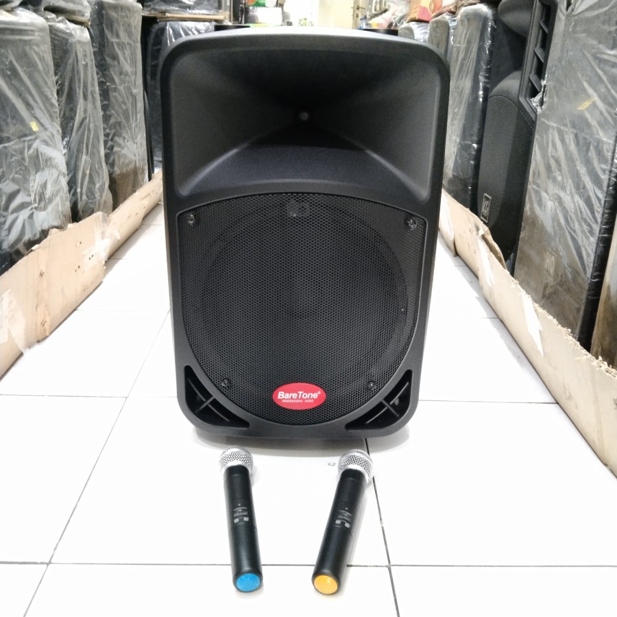 Speaker Portable Baretone BT-3H1212BWR