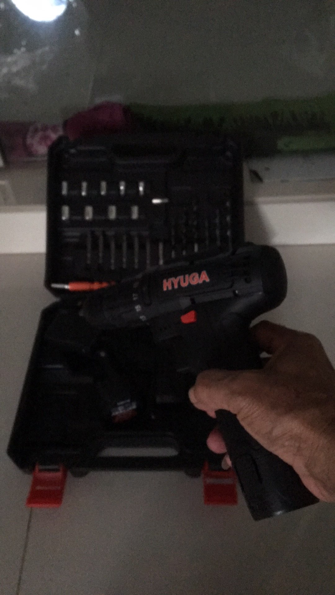 Mesin Bor Batry 12 Volt Uchiha Japan