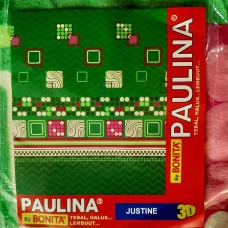 Selimut Bonita Paulina Motif Justine
