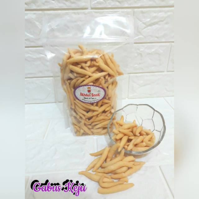 

Gabus Keju / Cendol Keju / Cemilan / Snack / Kue Kering