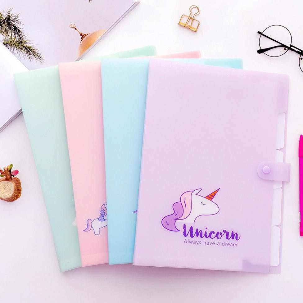 

Map A4 Unik 5 Lapis Edisi Unicorn Unik