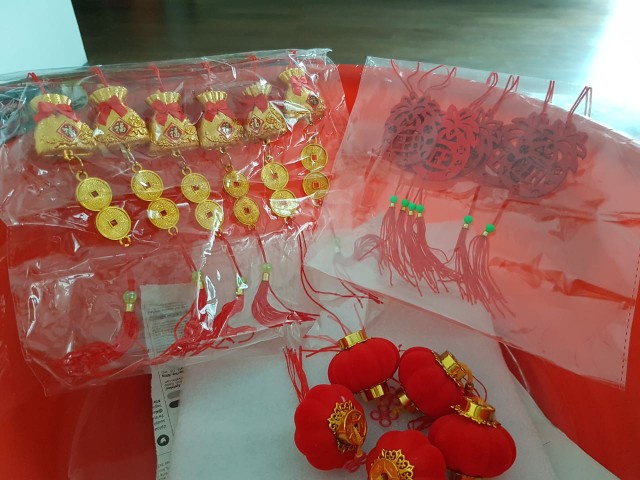 Gantungan Imlek / Hiasan Sincia / Gantungan Sincia / Gantungan Pohon Sakura