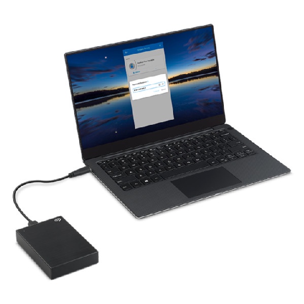 Seagate One Touch Portable 4TB USB with Password