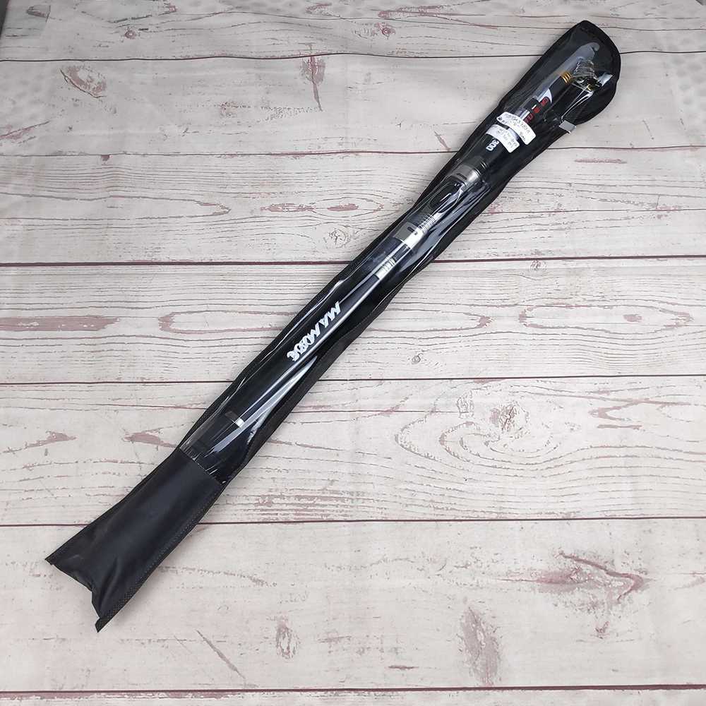 Joran Pancing Antena Portable Carbon Fiber Sea Fishing Rod 6 Segment Kail Alat Pancing 1 Set Murah Berkualitas