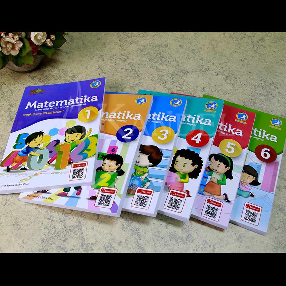 GASING BUKU MATEMATIKA SD - GAMPANG ASYIK DAN MENYENANGKAN K13