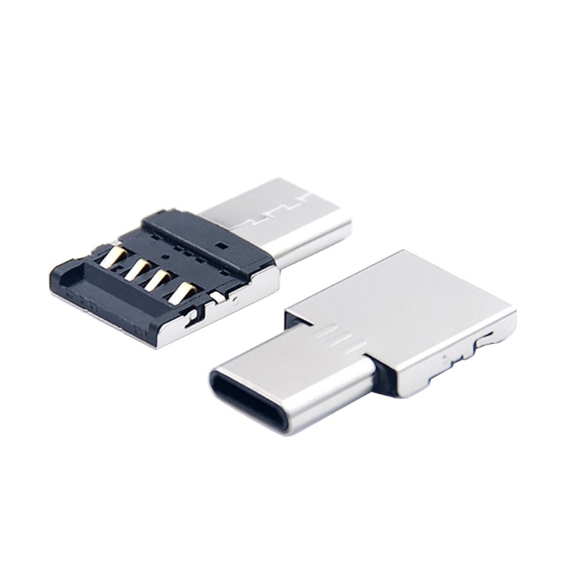 Vivi Adapter OTG Usb 2.0 Ke Tipe-C / Micro Usb Bahan Metal