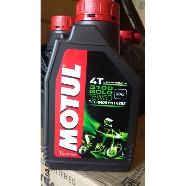 Oli motul 3100 1 liter 4tax sae15w-50 100% original