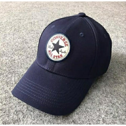 Topi karakter Pria cowok terlaris murah Convrs Hitam Dongker Putih Marun Krem Biru Merah (COD )