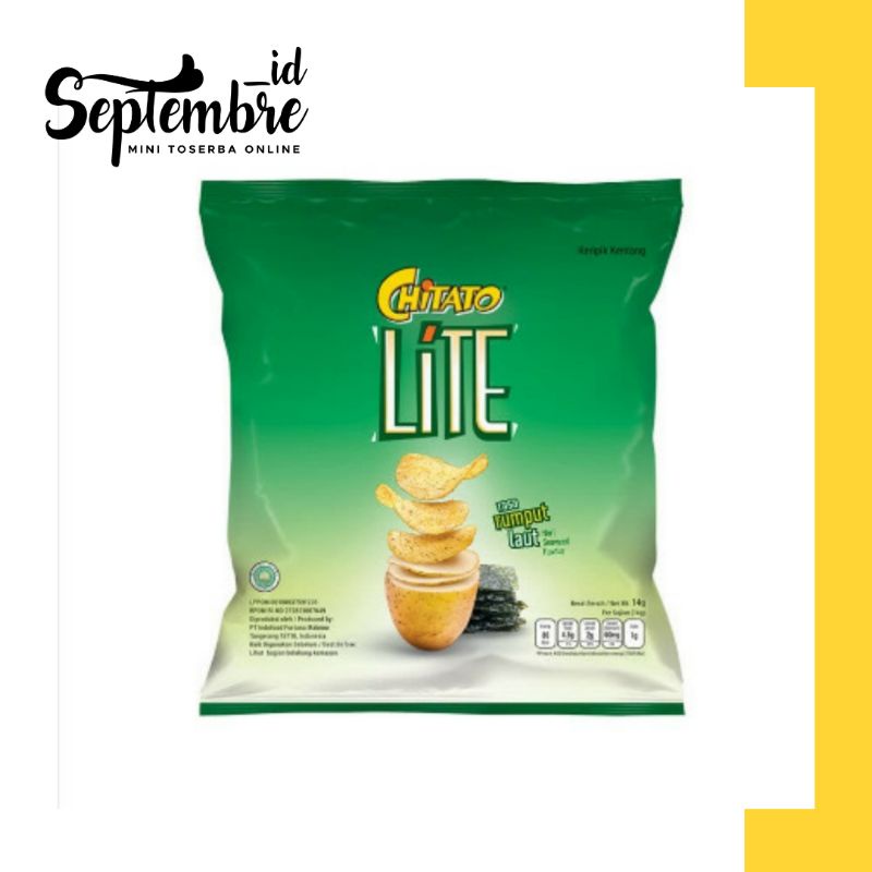 

Chitato Lite 14 gram Snack Chitato Lite Rasa Rumput Laut Kemasan Kecil 14 gram