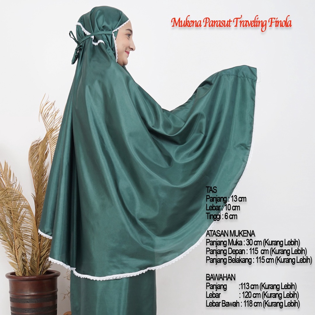 Mukena Parasut Travelling Firda Premium/Harga Grosir