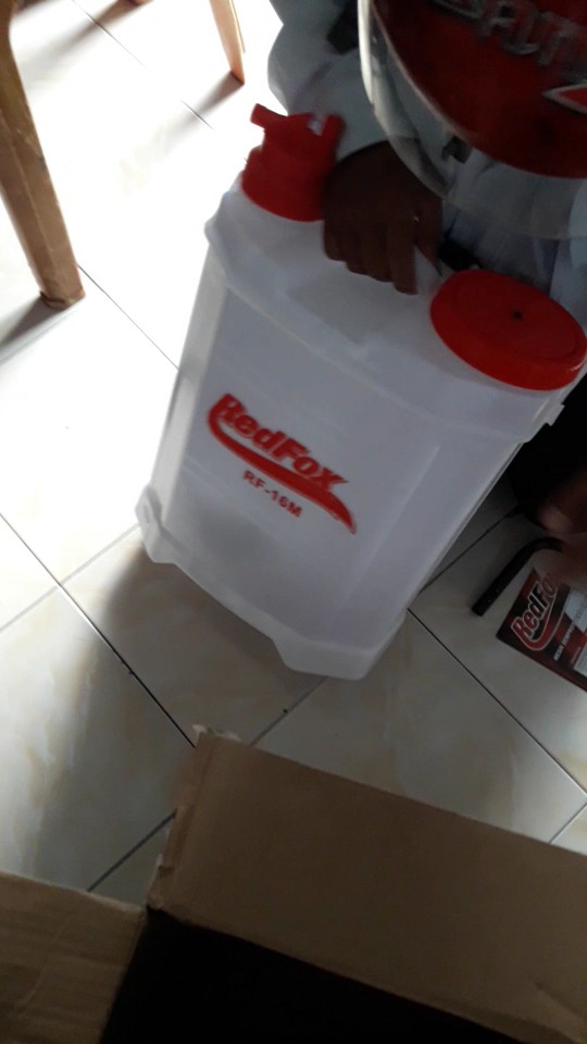 Redfox Pompa Semprot Hama Manual 16 L Tengki/tangki Semprot Hama Pompa Solo Rf-16m