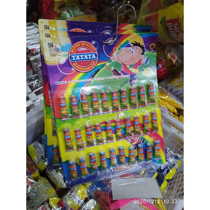 BALON TIUP SEDOTAN JAMAN SD ISI 30 PCS BLOWING BALLONS TATATA