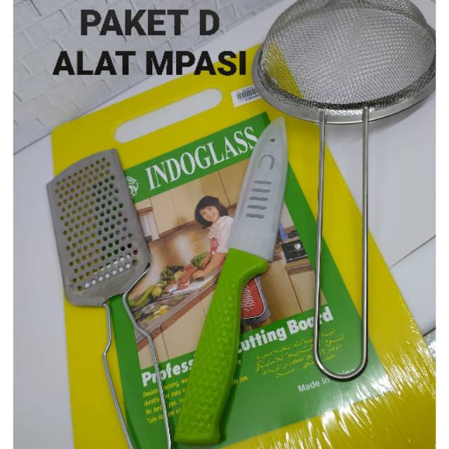 PAKET D LENGKAP ALAT MAKAN MPASI BAYI 6 BULAN