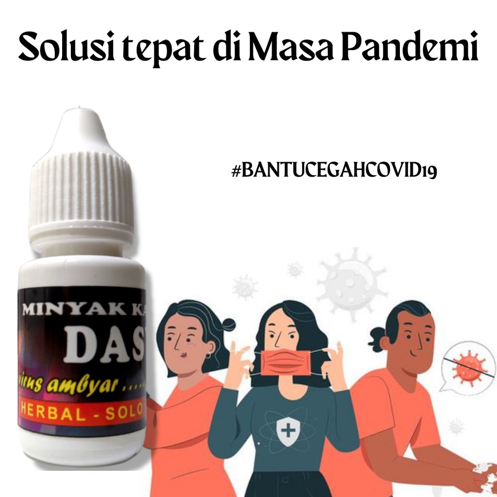 Obat Herbal Pelega Pernafasan Hidung Mampet Hilang Penciuman Akibat Sesak Nafas Tersumbat Minyak Kayu Putih Dahsyat 10ml Original Bpom