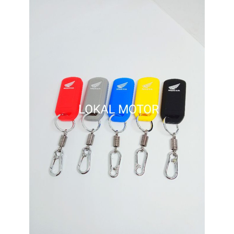 keychain carabiner Gantungan kunci dan Cover remote keyless HONDA PCX 150 ADV 150