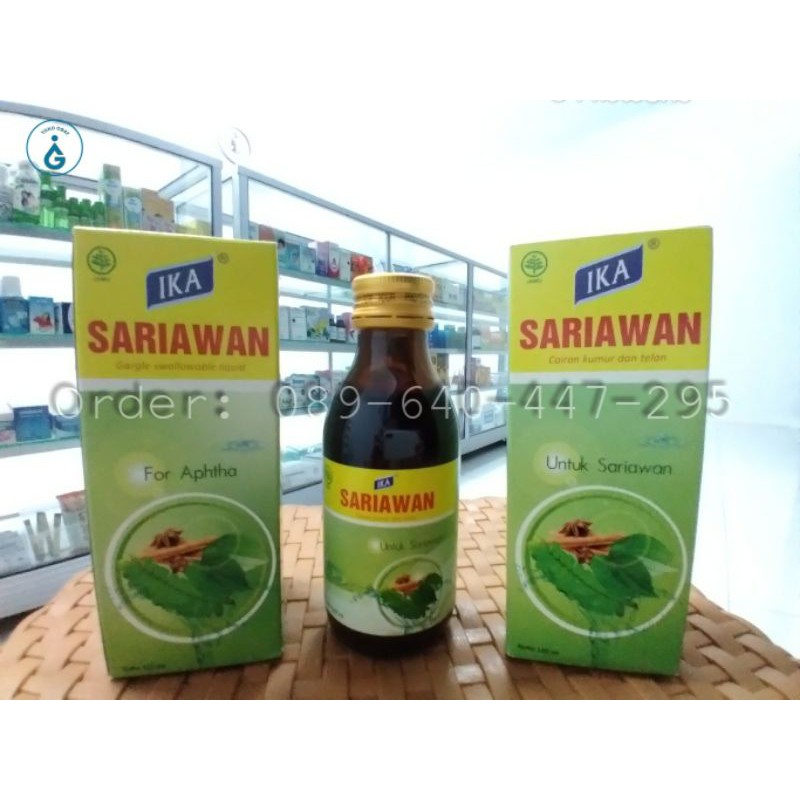 Jual IKA SARIAWAN 120ML OBAT SARIAWAN ANAK OBAT SARIAWAN KUMUR | Shopee ...