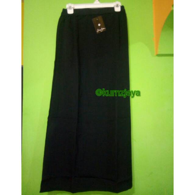 Rok hitam panjang Rok A Panjang Hitam/ Rok Hitam/ Rok span panjang S-L5/ rok bahan/ rok kerja/