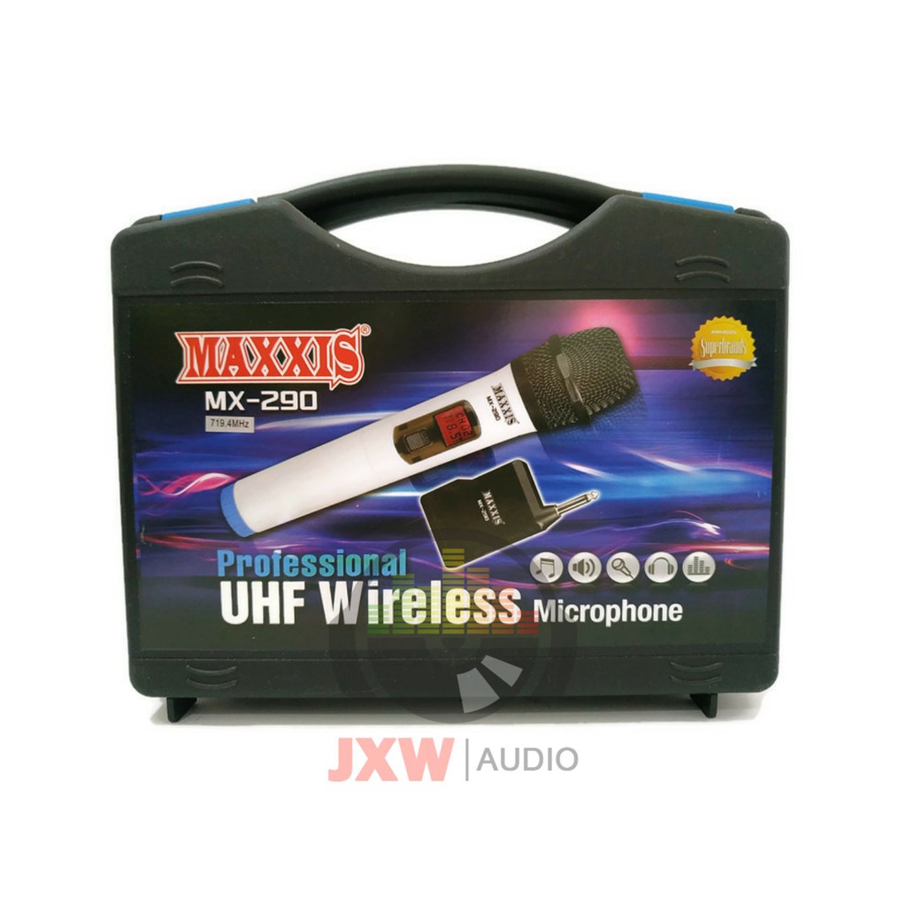 MIC WIRELESS MAXXIS MX 290 HANDHELD / MICROPHONE MX-290