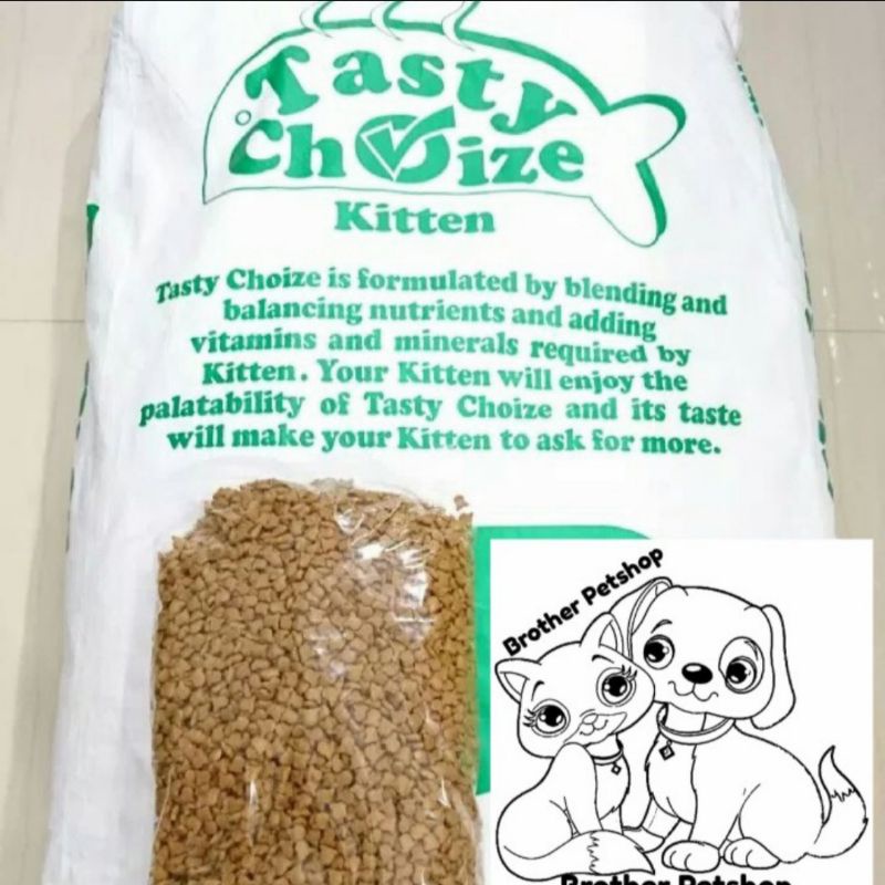EXPEDISI Tasty Choize Cat Kitten 10kg Kucing