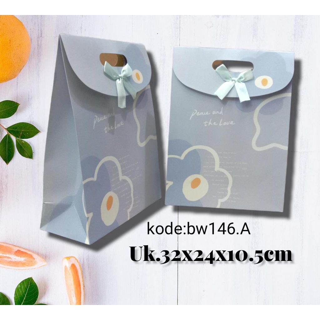 [ HARGA SATUAN ] PAPPER BAG PAPPERBAG KADO TAS ULTAH ULANG TAHUN MOTIF-146 A