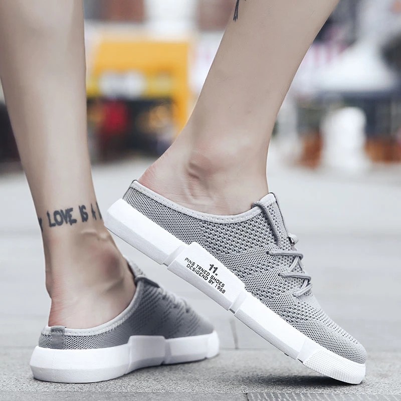 BSS - Sepatu Sneakers Pria Import Slip-On Jalan Santai