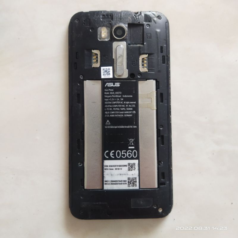 mesin Asus X007D Zenfone Go ZB552KL